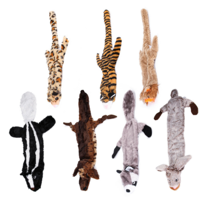 Jouets sonores en peluche pour chiens